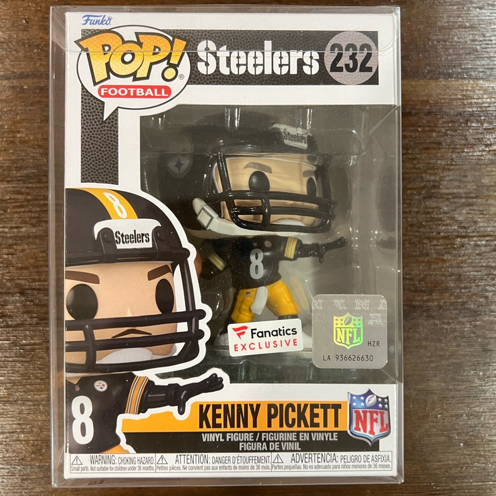 Funko Pop! Steelers Kenny Pickett Vinyl Figure
